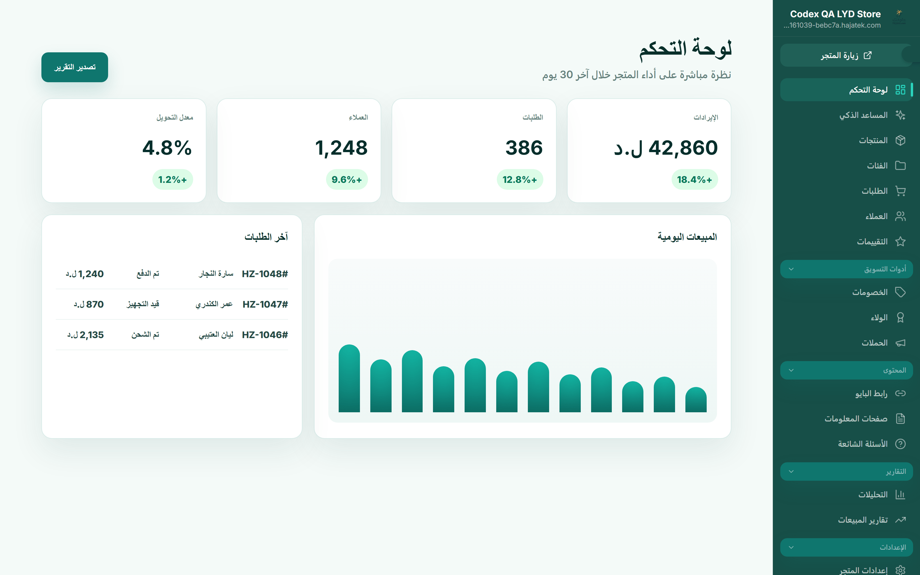 Dashboard